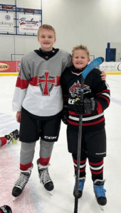 T1T Players Bennett & Asher played against each other in a recent tournament  - we love when our T1T family gets to see each other during the travel season!